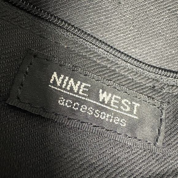 Y2K NINE‎ WEST Women's Black Hobo Shoulder Bag - Picture 4 of 16